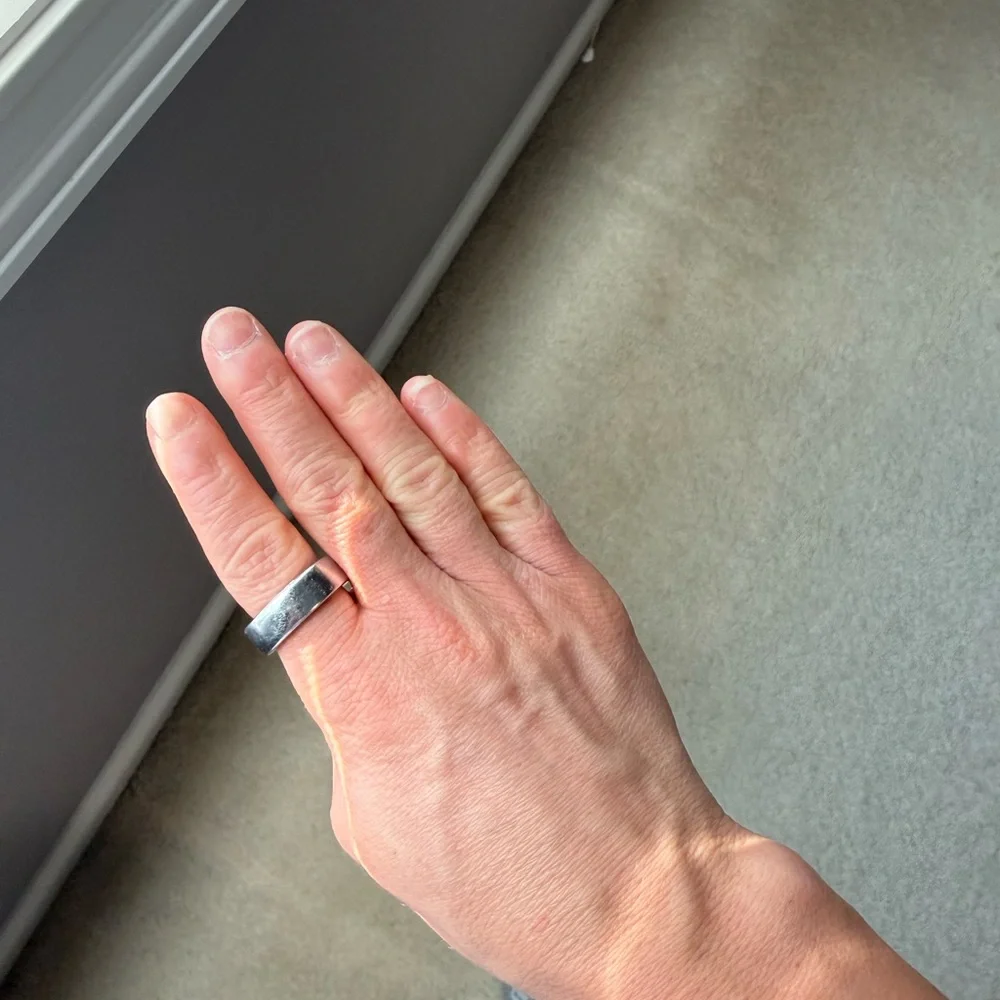 Oura Ring Gen3 Silver, Size 9